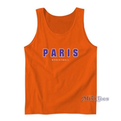 Paris Basketball Tank Top for Unisex