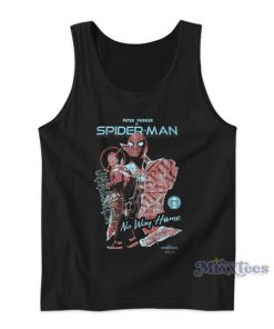 Pater Parker Spider Man Unmasked No Way Home Tank Top