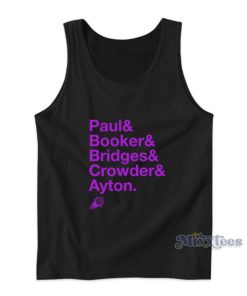 Paul &amp Booker &amp Bridges &amp Crowder &amp Ayton Phoenix Suns Tank Top