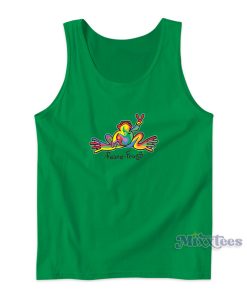 Peace Frogs Rainbow Tank Top for Unisex Peace Frogs Rainbow Tank Top for Unisex