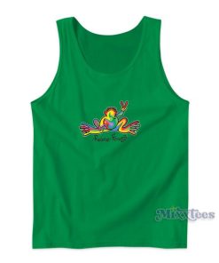 Peace Frogs Rainbow Tank Top for Unisex