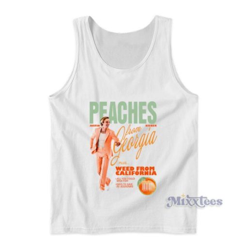 Peaches Justin Bieber Tank Top