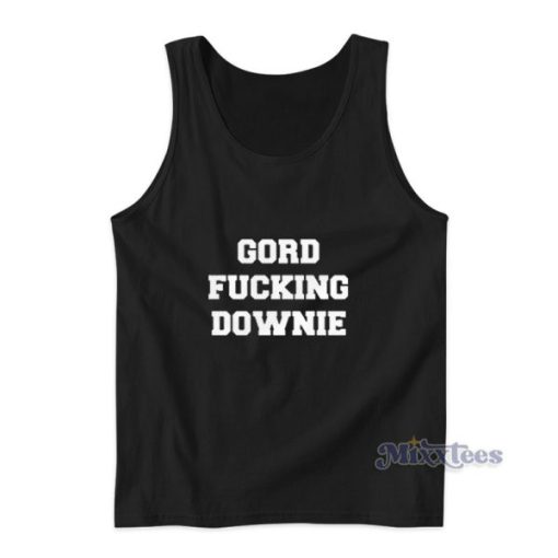 Pearl Jam Jeff Ament Gord Fucking Downie Tank Top