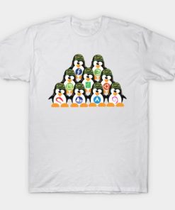 Penguin Army Distro Logo T-shirt