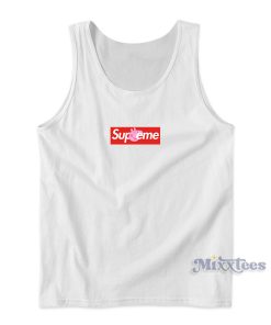 Peppa Pig x Supreme Tank Top for Unisex Peppa Pig x Supreme Tank Top for Unisex