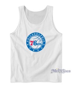 Philadelphia 76ers Logo Tank Top for Unisex Philadelphia 76ers Logo Tank Top for Unisex