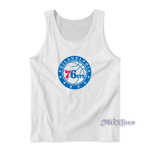 Philadelphia 76ers Logo Tank Top for Unisex