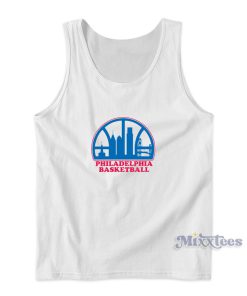 Philadelphia Basketball Tank Top for Unisex Philadelphia Basketball Tank Top for Unisex