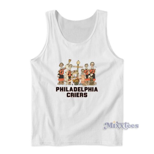 Philadelphia Criers Players Caricatures Tank Top