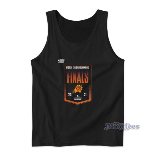 Phoenix Suns 2021 Western Conference Champions Locker Room Tank Top