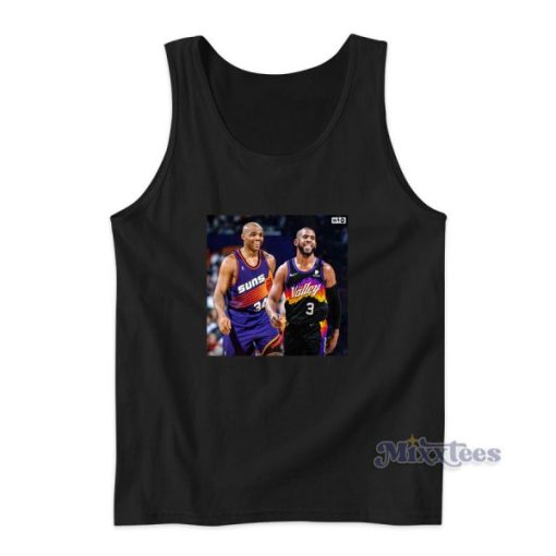 Phoenix Suns Charles Barkley And Chris Paul Tank Top for Unisex