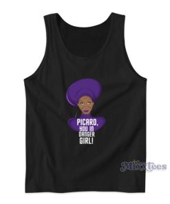Picard You In Danger Girl Tank Top For Unisex