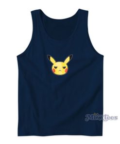 Pikachu Annoyed Tank Top for Unisex