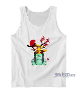 Pikachu Bulbasaur Naruto Tank Top For Unisex Pikachu Bulbasaur Naruto Tank Top For Unisex