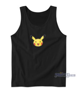 Pikachu Excited Tank Top for Unisex Pikachu Excited Tank Top for Unisex
