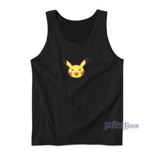 Pikachu Excited Tank Top for Unisex