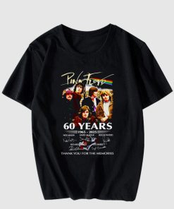 Pink Floyd band 60 years T Shirt Pink Floyd band 60 years T Shirt