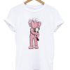 Pink Kaws T-shirt