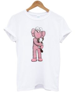 Pink Kaws T-shirt Pink Kaws T-shirt