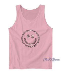 Pink Lily Smiley Face Tank Top Pink Lily Smiley Face Tank Top