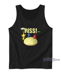 Piss Funny Pikmin Tank Top Piss Funny Pikmin Tank Top