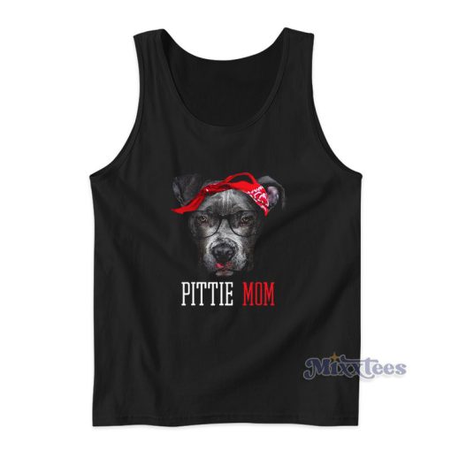 Pitbull Dog Pittie Mom Tank Top