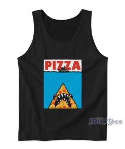 Pizza Jaws Parody Tank Top Pizza Jaws Parody Tank Top