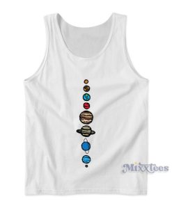 Planets Colour Tank Top for Unisex