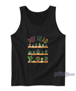 Plant Lover And Gardener Pot Head Succulent Tank Top