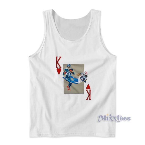 Playing Card King Of Henry Tank Top