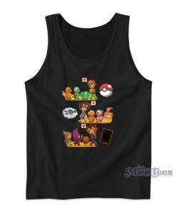 Pokemon Digimon Yugioh Starters Childhood Memory Tank Top