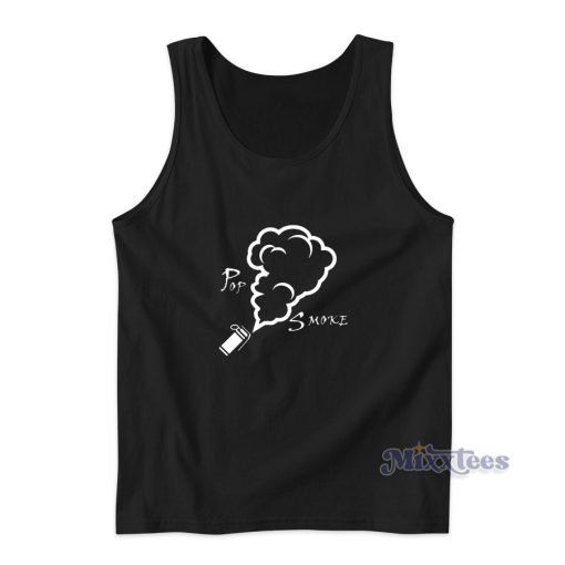 Pop Smoke Logo Tank Top for Unisex