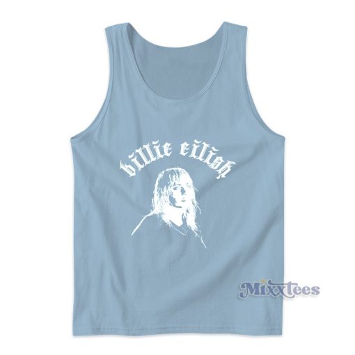 Portrait Billie Eilish Tank Top