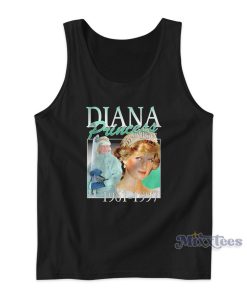 Princess Diana 1961 1997 Vintage Tank Top for Unisex 1