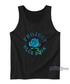 Project Blue Book Blue Rose Tank Top Project Blue Book Blue Rose Tank Top