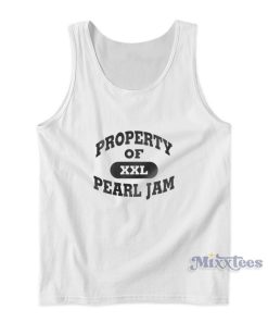 Property Of Pearl Jam Tank Top Property Of Pearl Jam Tank Top
