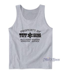 Property Of Tuff Gong Recording Studios Kingston Jamaica Tank Top Property Of Tuff Gong Recording Studios Kingston Jamaica Tank Top
