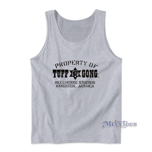 Property Of Tuff Gong Recording Studios Kingston Jamaica Tank Top