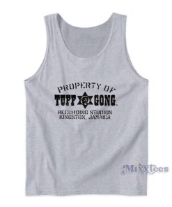 Property Of Tuff Gong Recording Studios Kingston Jamaica Tank Top