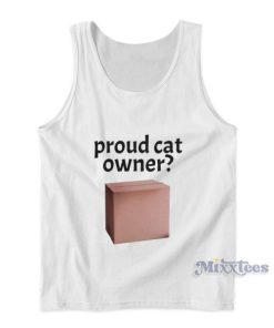 Proud Cat Owner Tank Top For Unisex