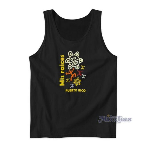 Puerto Rico Mis Raices Tank Top for Unisex