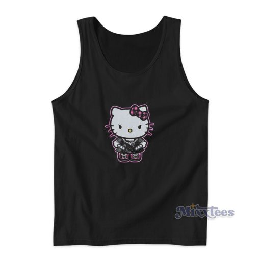 Punk Hello Kitty Tank Top For Unisex