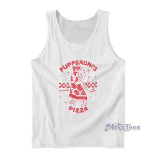 Pupperoni’s Pizza Tank Top