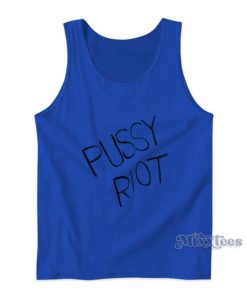 Pussy Riot Tank Top For Unisex