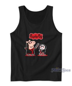 Puzzle Horror Pig Peppa Tank Top for Unisex