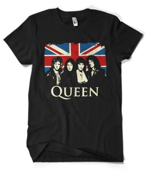 Queen UK Flag T-shirt