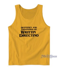 Quentinen and Tarantined By Writtin Direction Tank Top Quentinen and Tarantined By Writtin Direction Tank Top