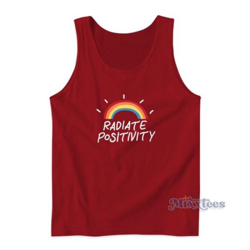 Radiate Positivity Tank Top For Unisex