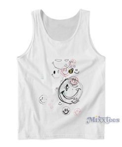 Raf Simons x Smiley Student Drawing Tank Top