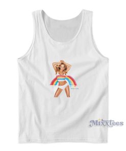 Rainbow Mariah Carey Album Tank Top Rainbow Mariah Carey Album Tank Top
